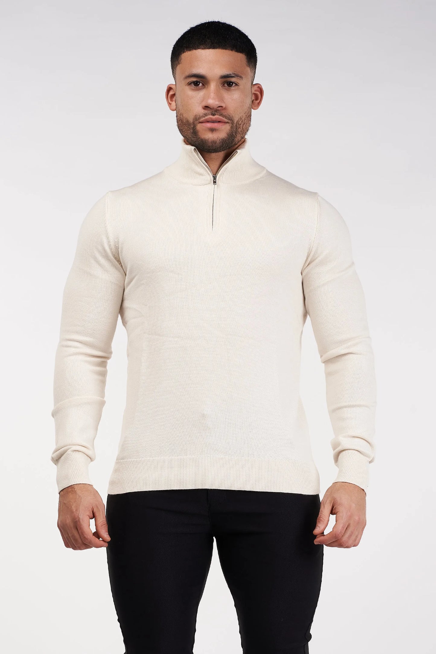 Santoni Half-Zip Sweater