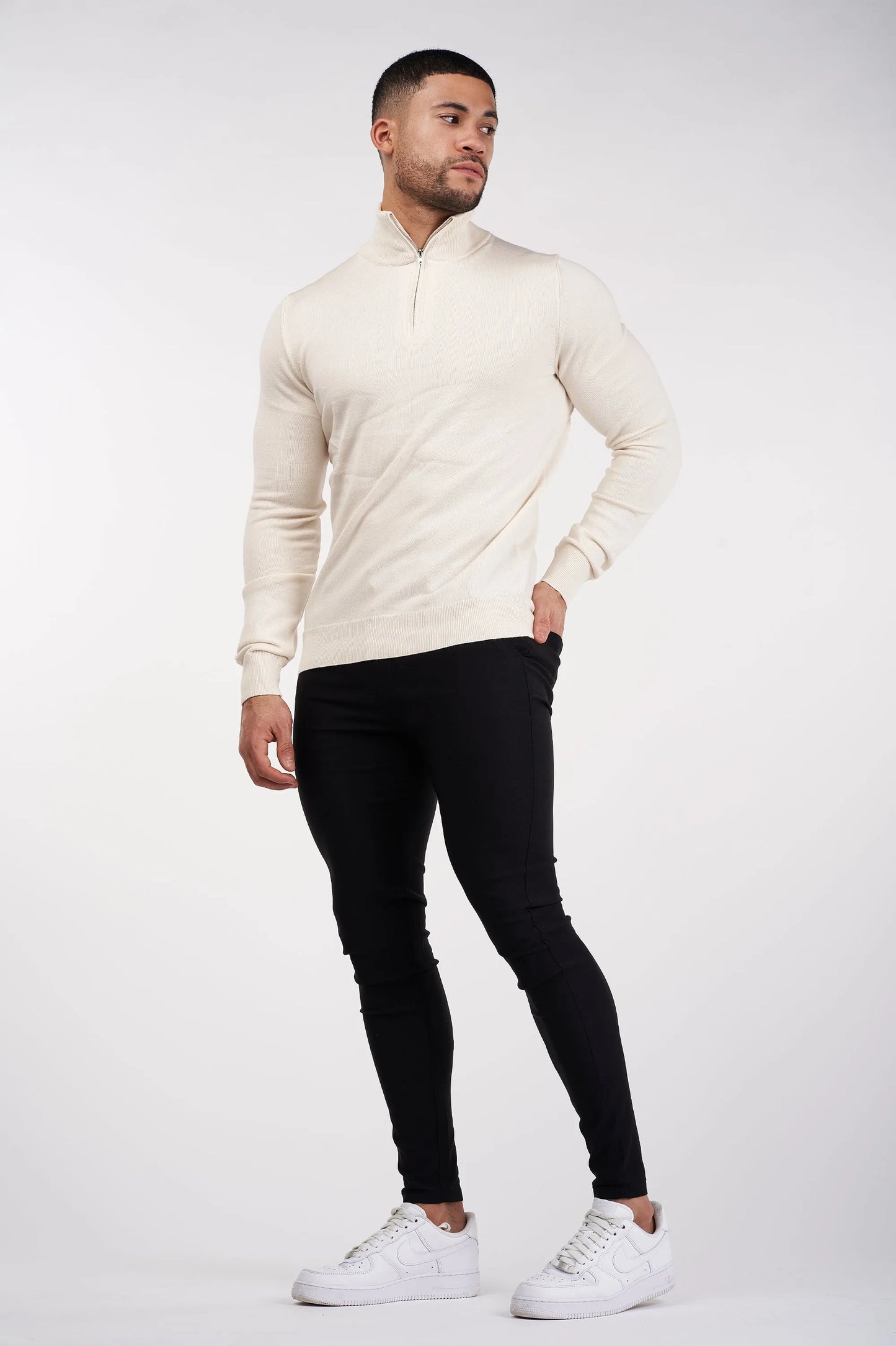 Santoni Half-Zip Sweater