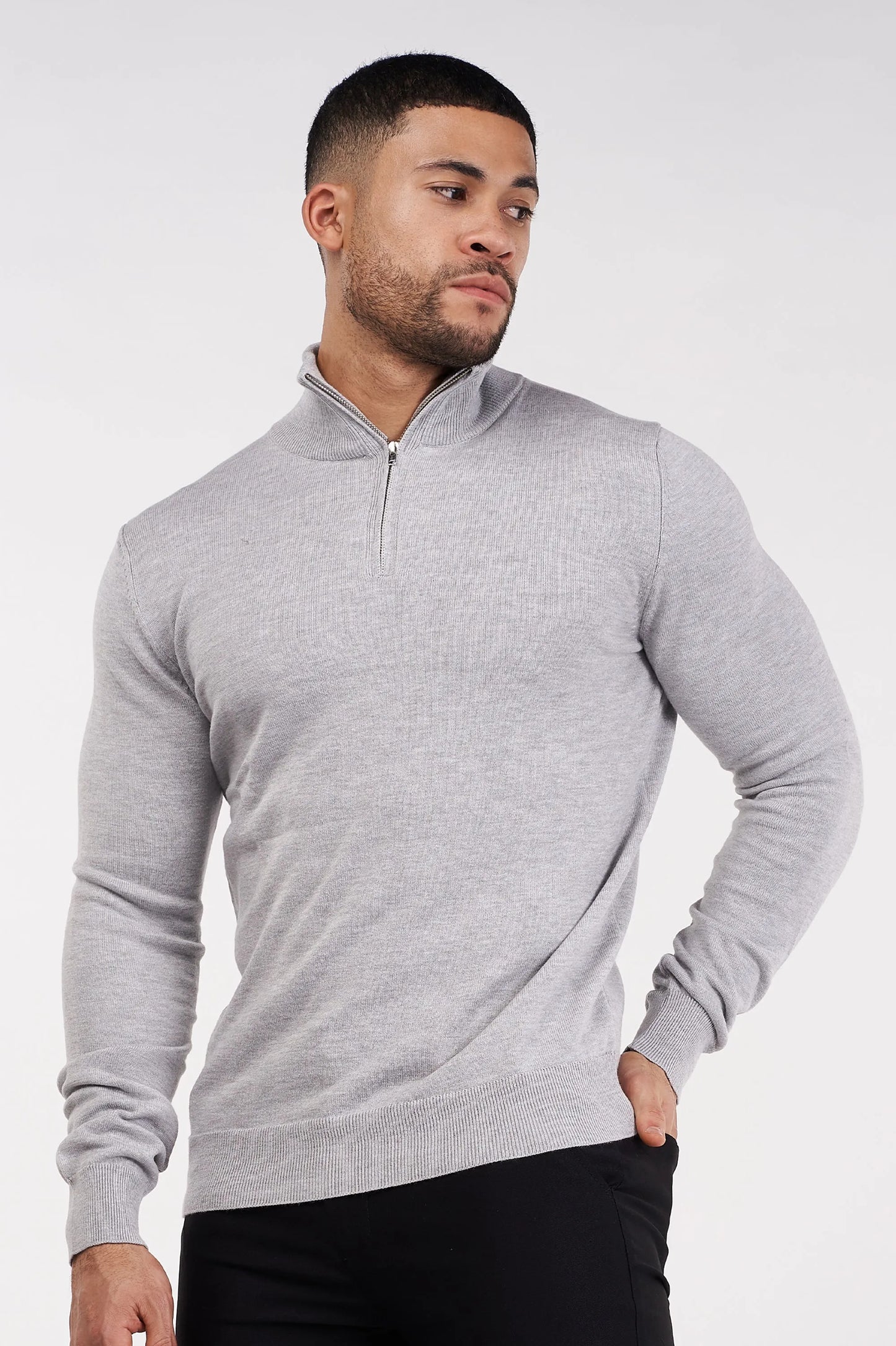 Santoni Half-Zip Sweater