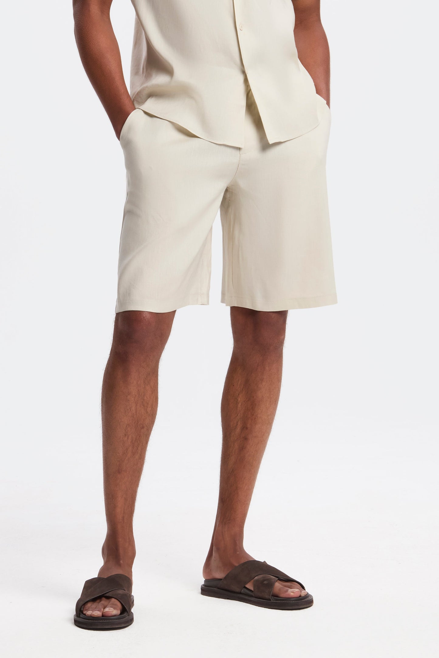 Linen Short Set