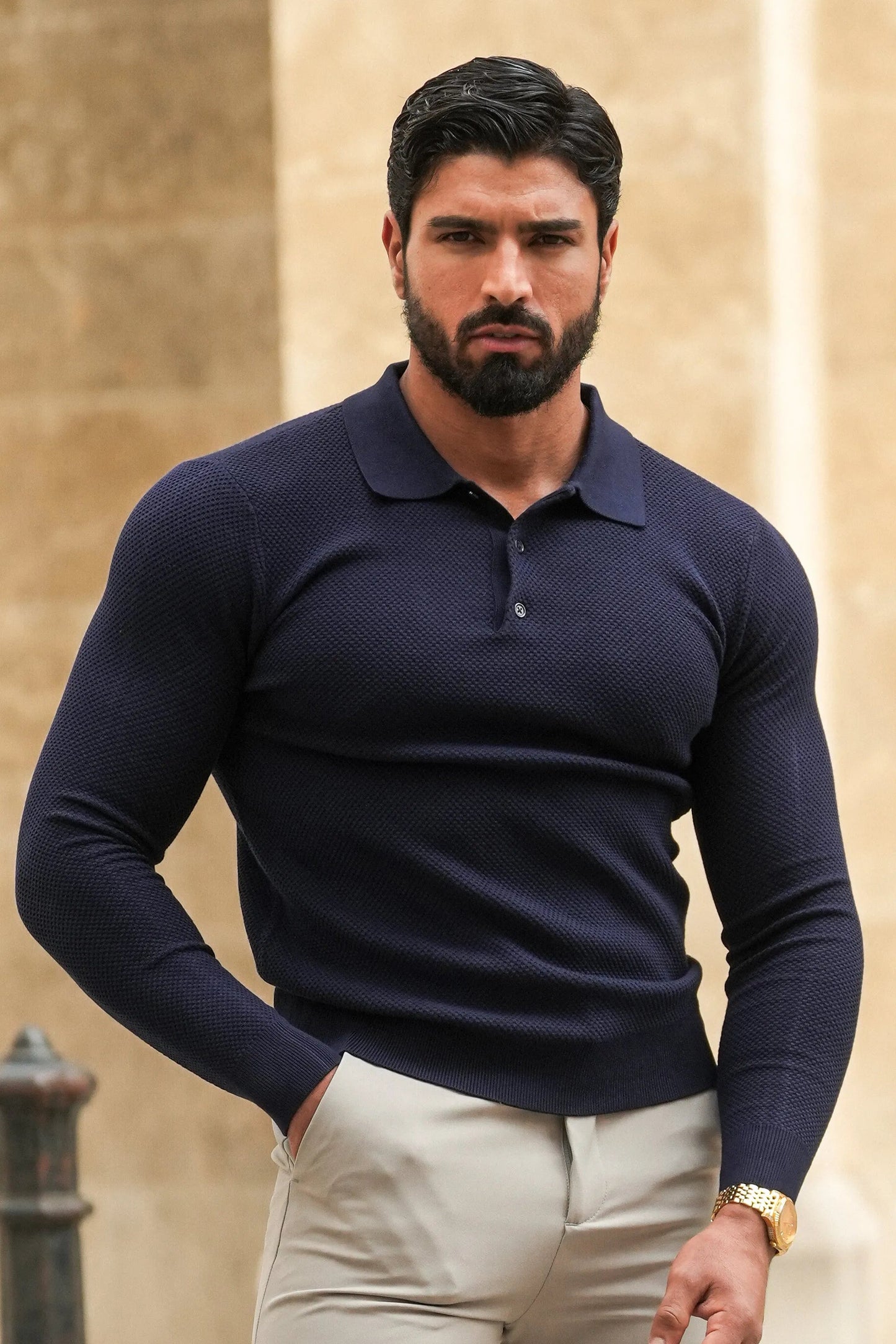 Fabio Classic Button Polo