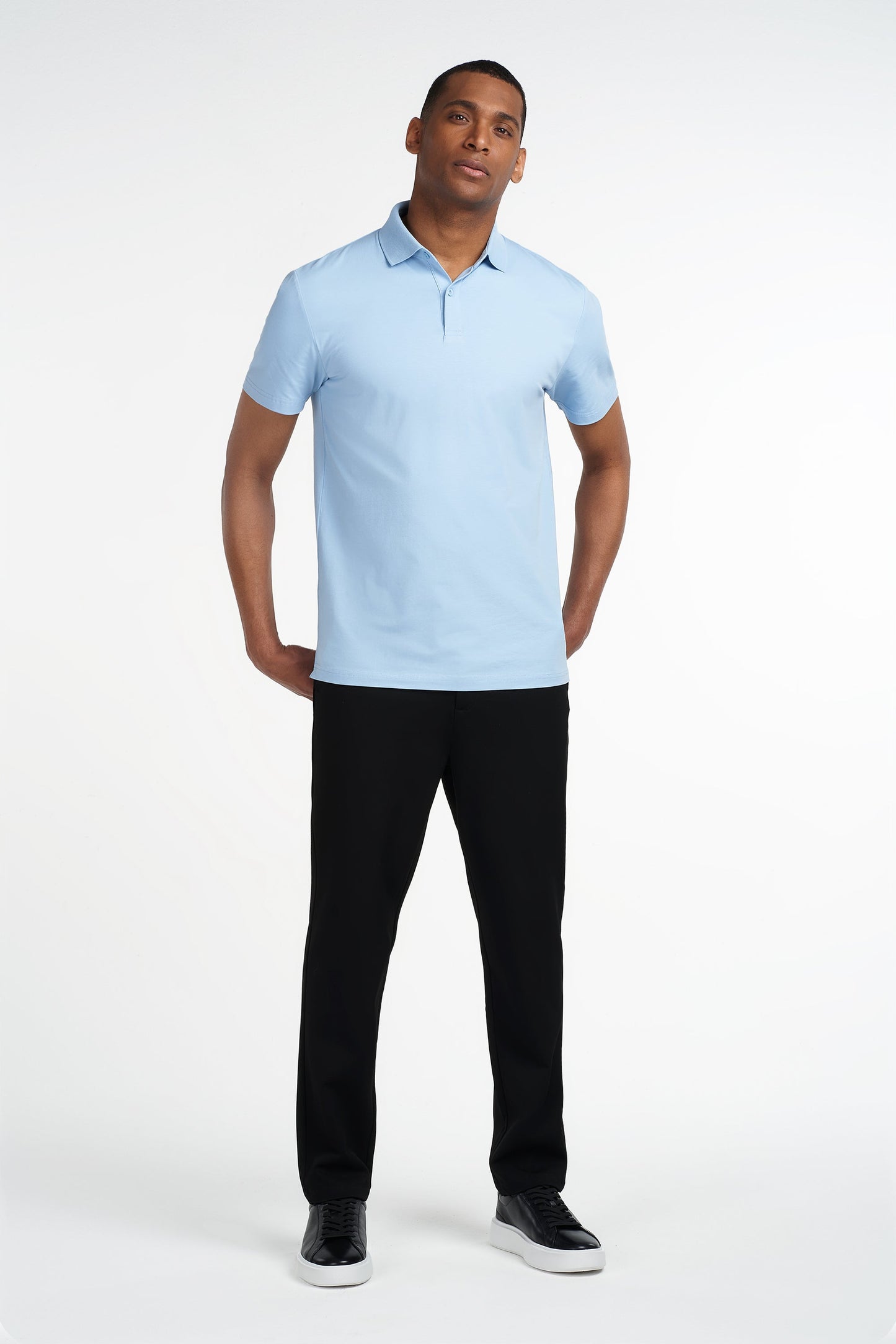 Classic Button-Up Polo