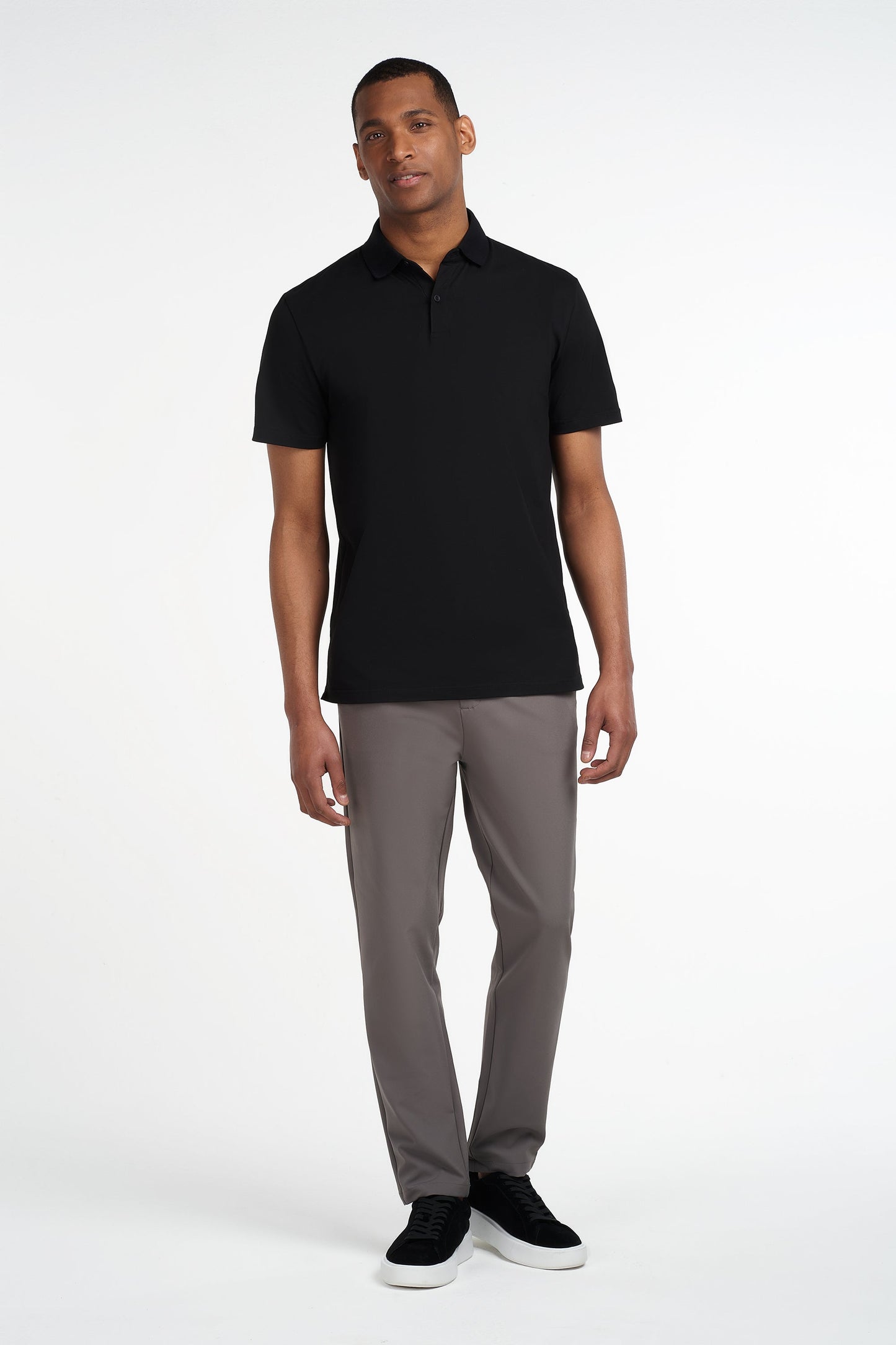 Classic Button-Up Polo