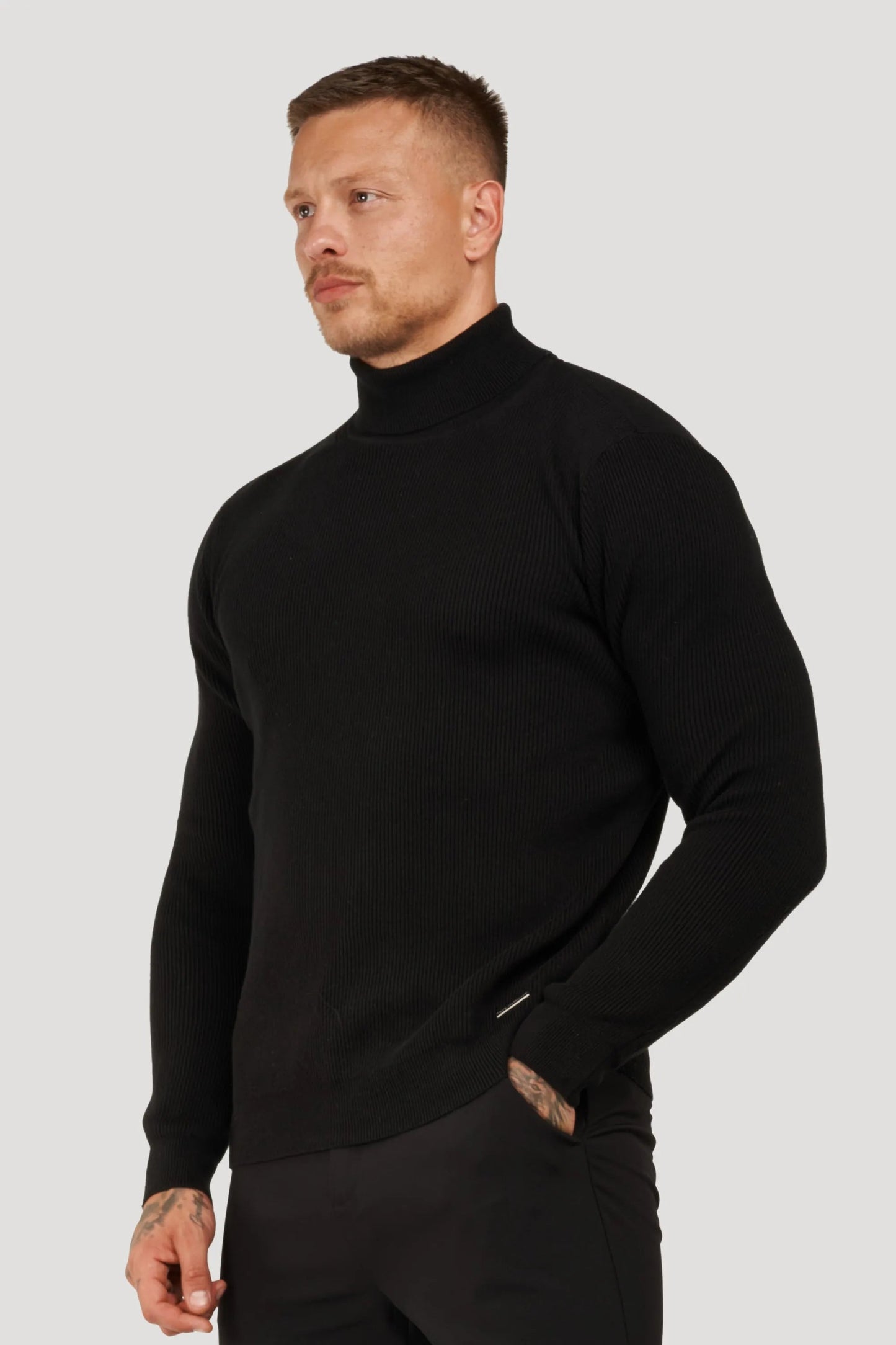 Renzo Classic Turtle Neck Sweater