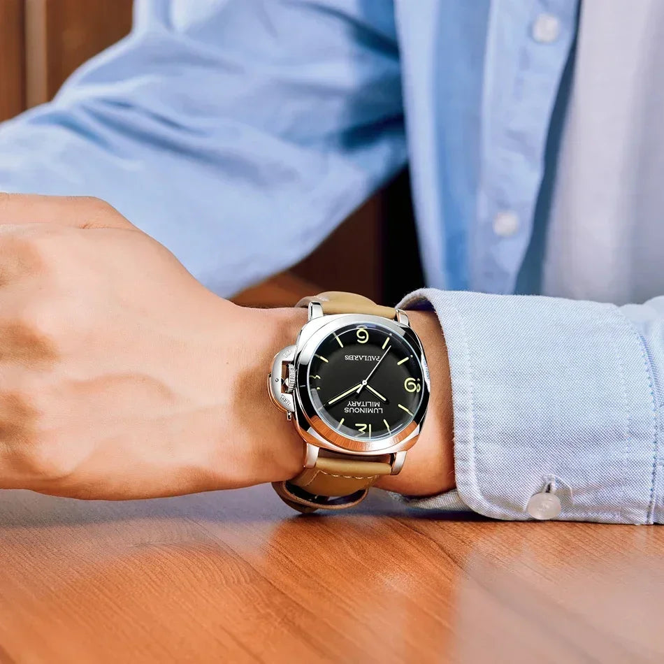Luxury Military-Inspired Automatic Men's Watch