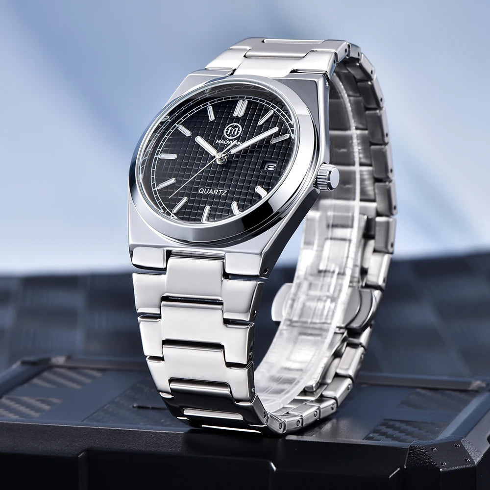 Men's Luxury Sports Watch Waterproof Quartz Timepiece for Casual & Athletic Style