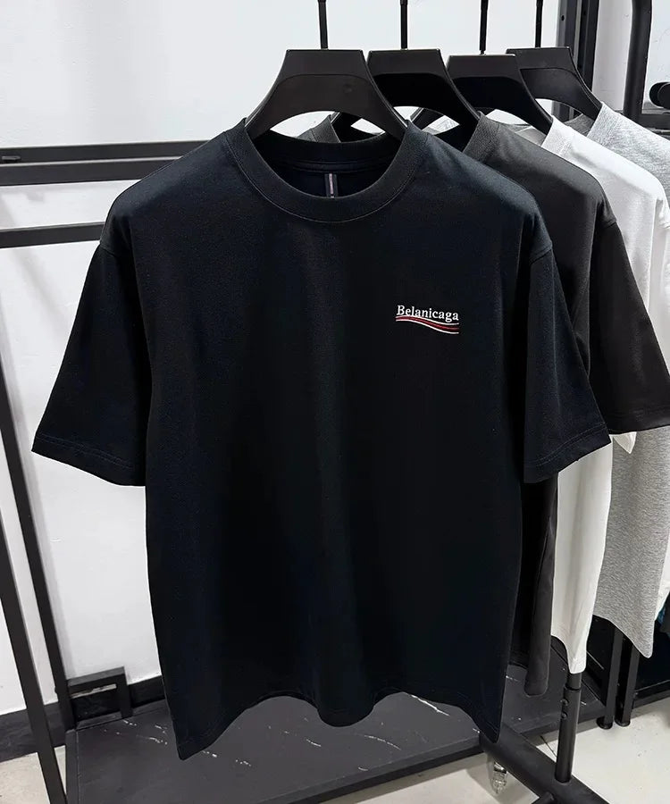 2025 Summer Men’s Luxury Cotton T-Shirt