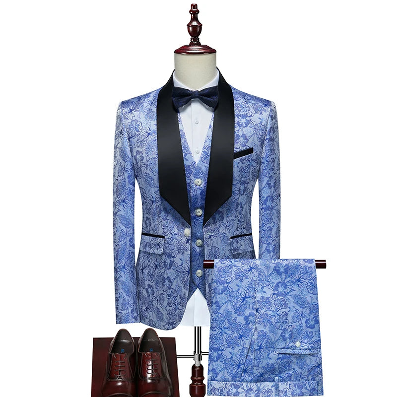 Men's Formal 3-Piece Suit Wedding & Evening Outfit