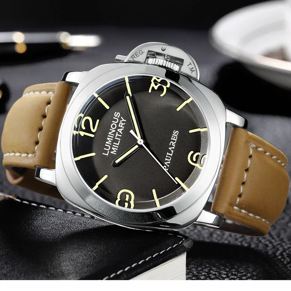 Luxury Military-Inspired Automatic Men's Watch
