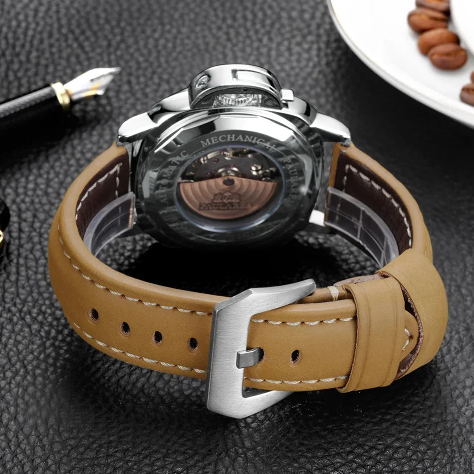 Luxury Military-Inspired Automatic Men's Watch