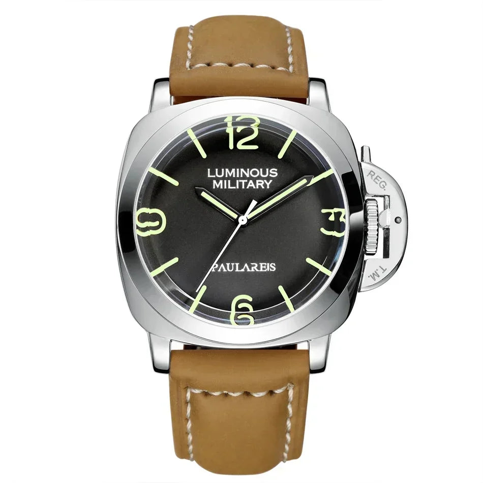 Luxury Military-Inspired Automatic Men's Watch