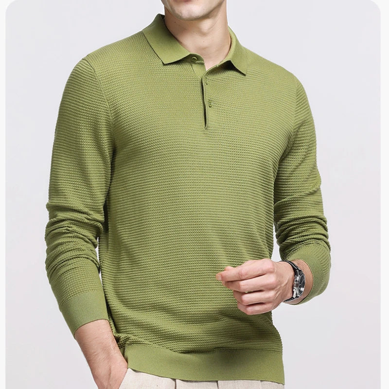 KOALA SYDNEY Versatile Men's Wool Blend Knit Sweater