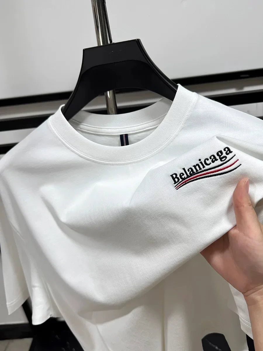 2025 Summer Men’s Luxury Cotton T-Shirt
