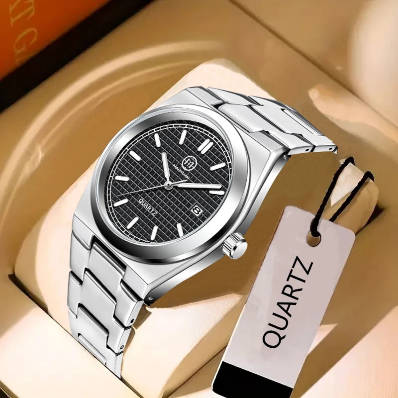 Men's Luxury Sports Watch Waterproof Quartz Timepiece for Casual & Athletic Style