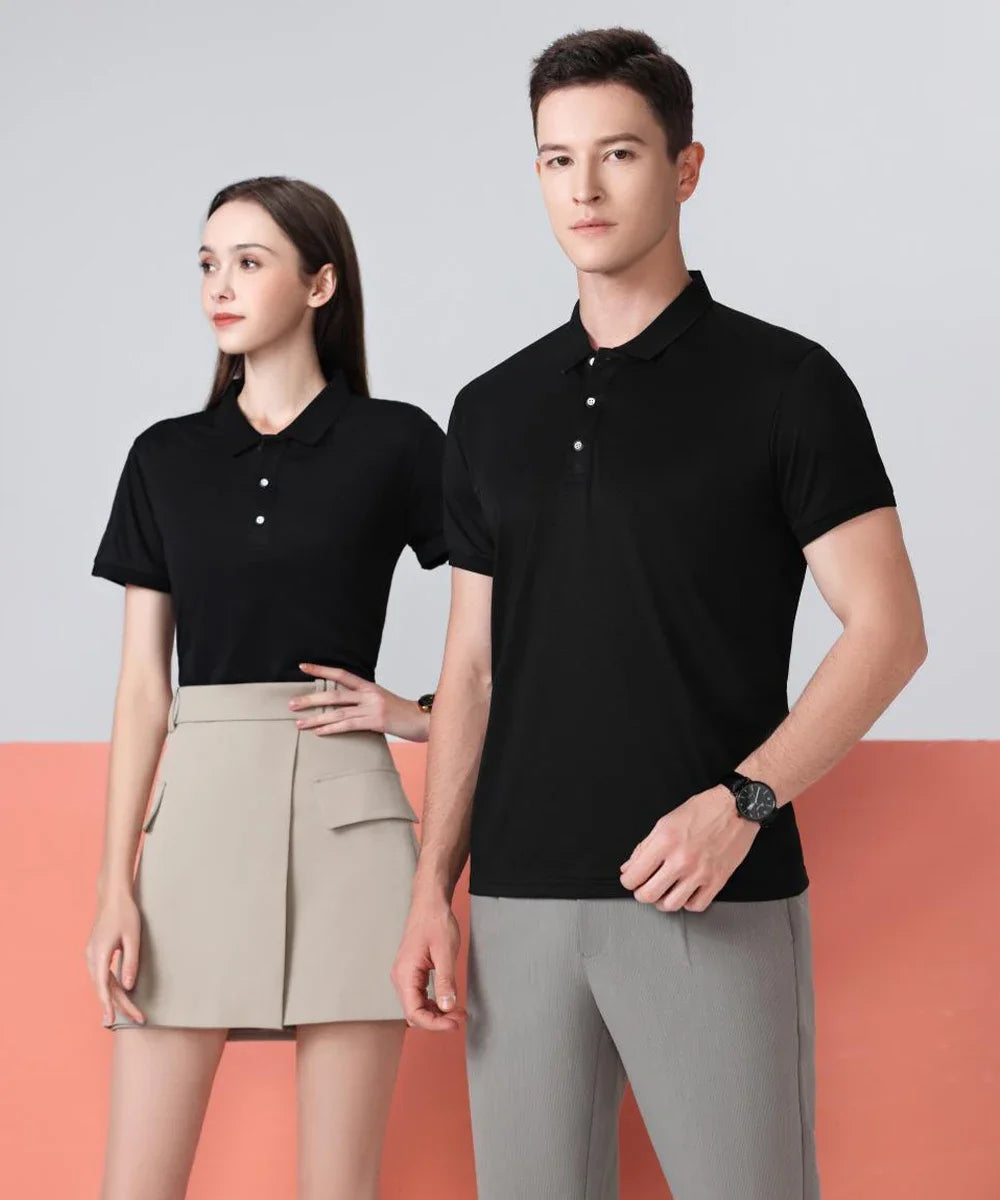 High-Quality Men’s Collared T-Shirt