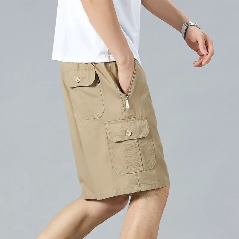 Men’s Quick-Dry Cotton Shorts