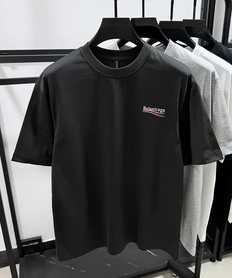 2025 Summer Men’s Luxury Cotton T-Shirt