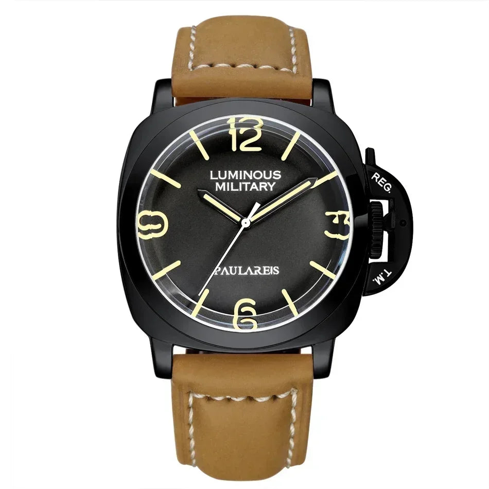Luxury Military-Inspired Automatic Men's Watch