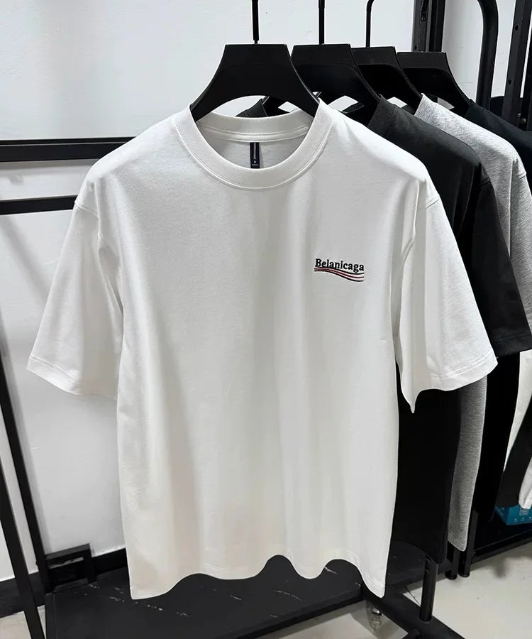 2025 Summer Men’s Luxury Cotton T-Shirt