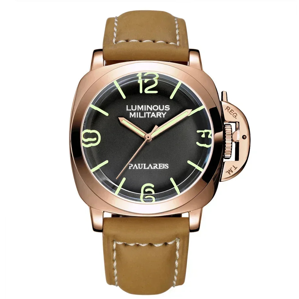 Luxury Military-Inspired Automatic Men's Watch
