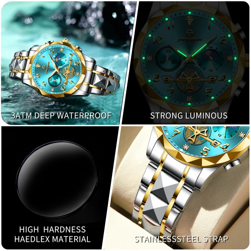 Men's Luxury Chronograph Watch