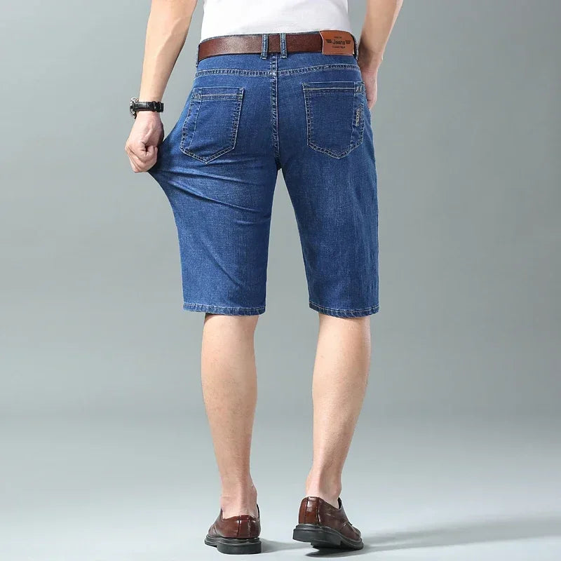 Men’s Summer Light Wash Denim Shorts