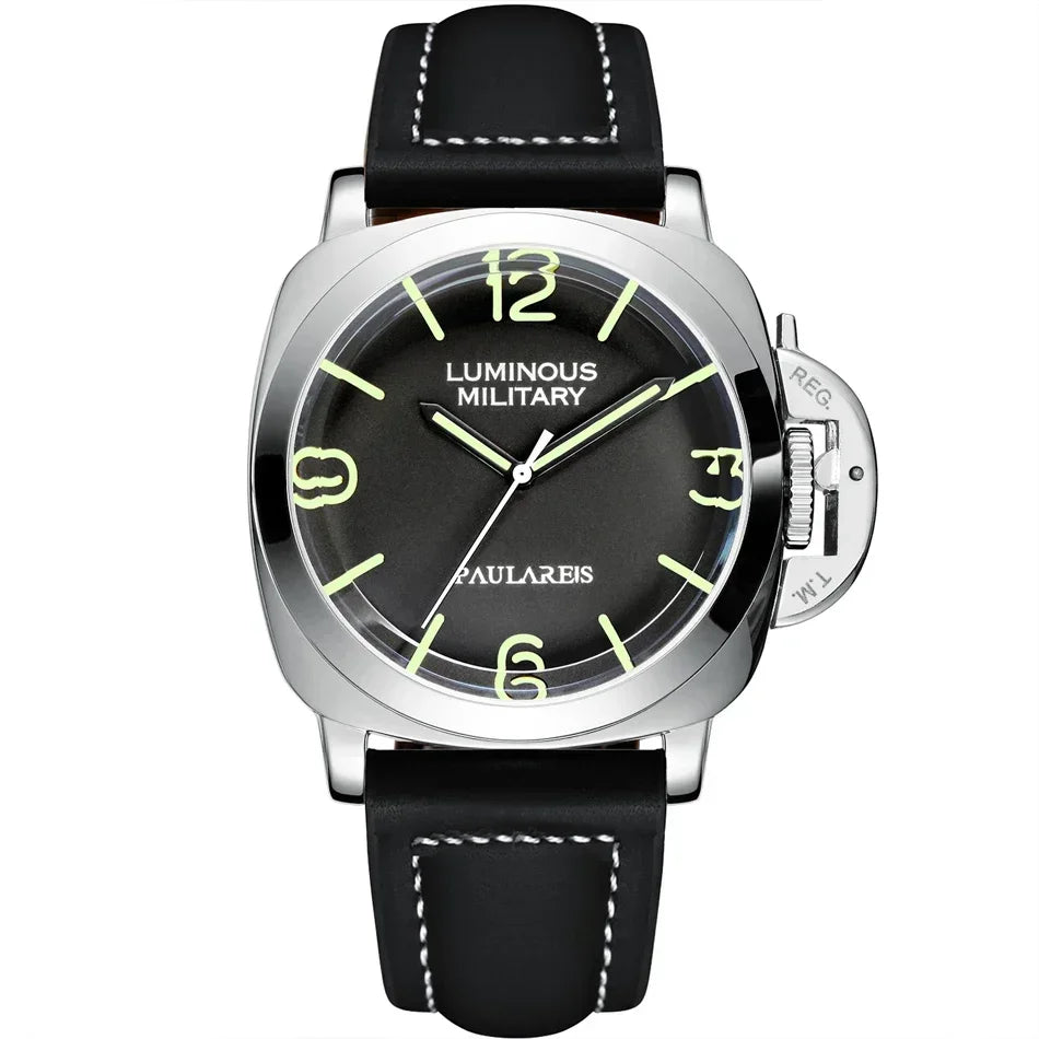 Luxury Military-Inspired Automatic Men's Watch