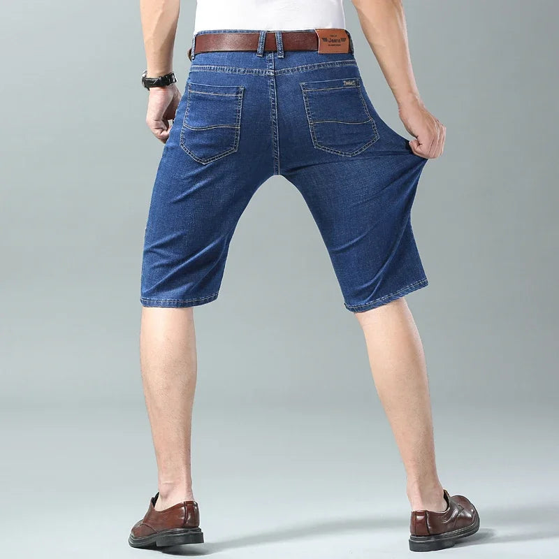 Men’s Summer Light Wash Denim Shorts