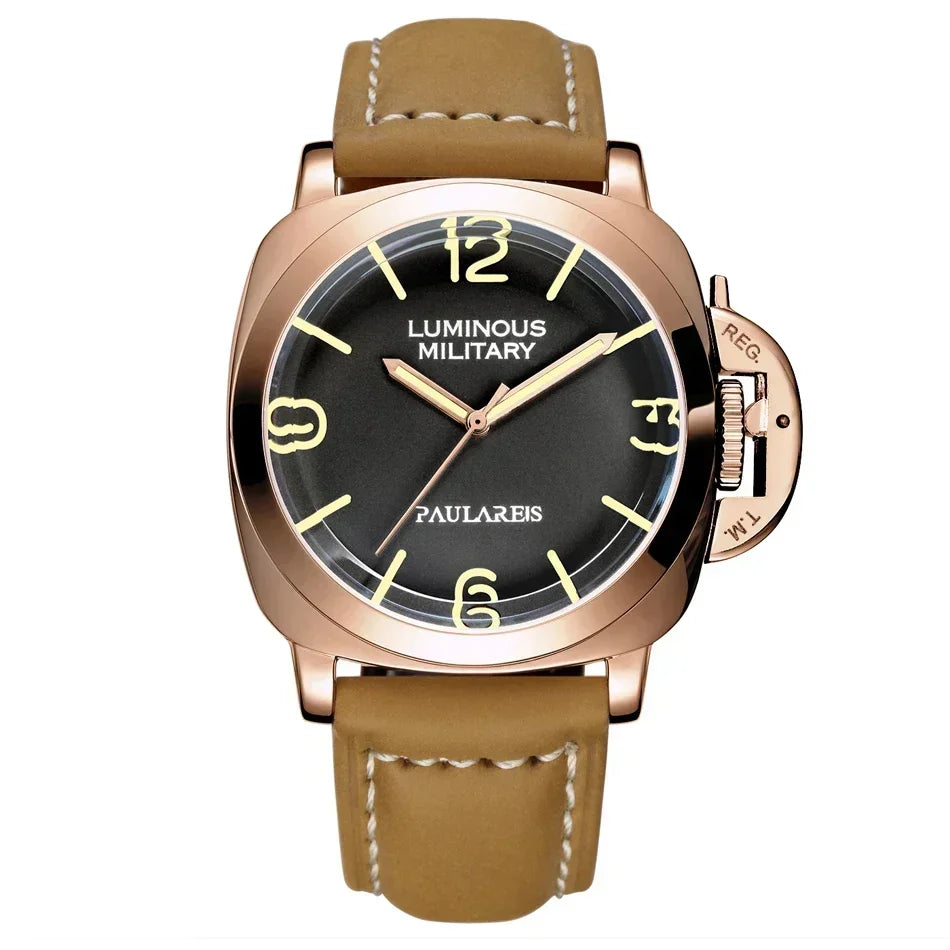 Luxury Military-Inspired Automatic Men's Watch