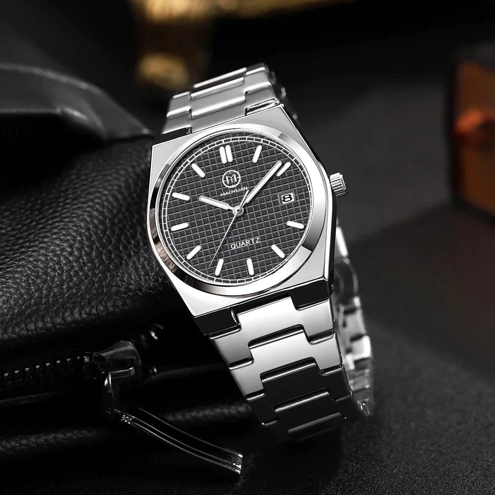 Men's Luxury Sports Watch Waterproof Quartz Timepiece for Casual & Athletic Style