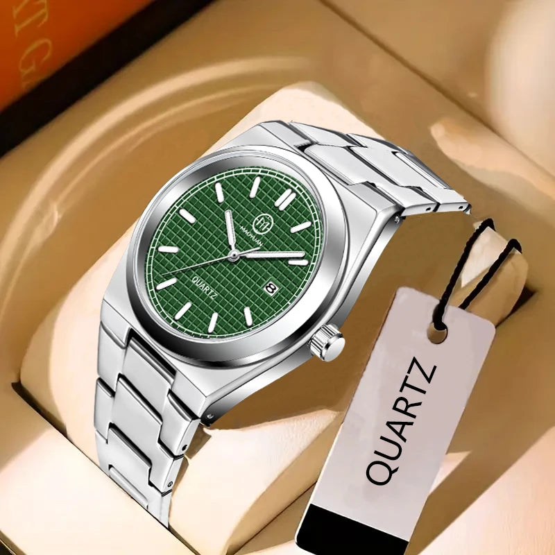 Men's Luxury Sports Watch Waterproof Quartz Timepiece for Casual & Athletic Style