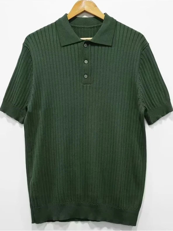 Casual Loose-Fit Polo Shirt