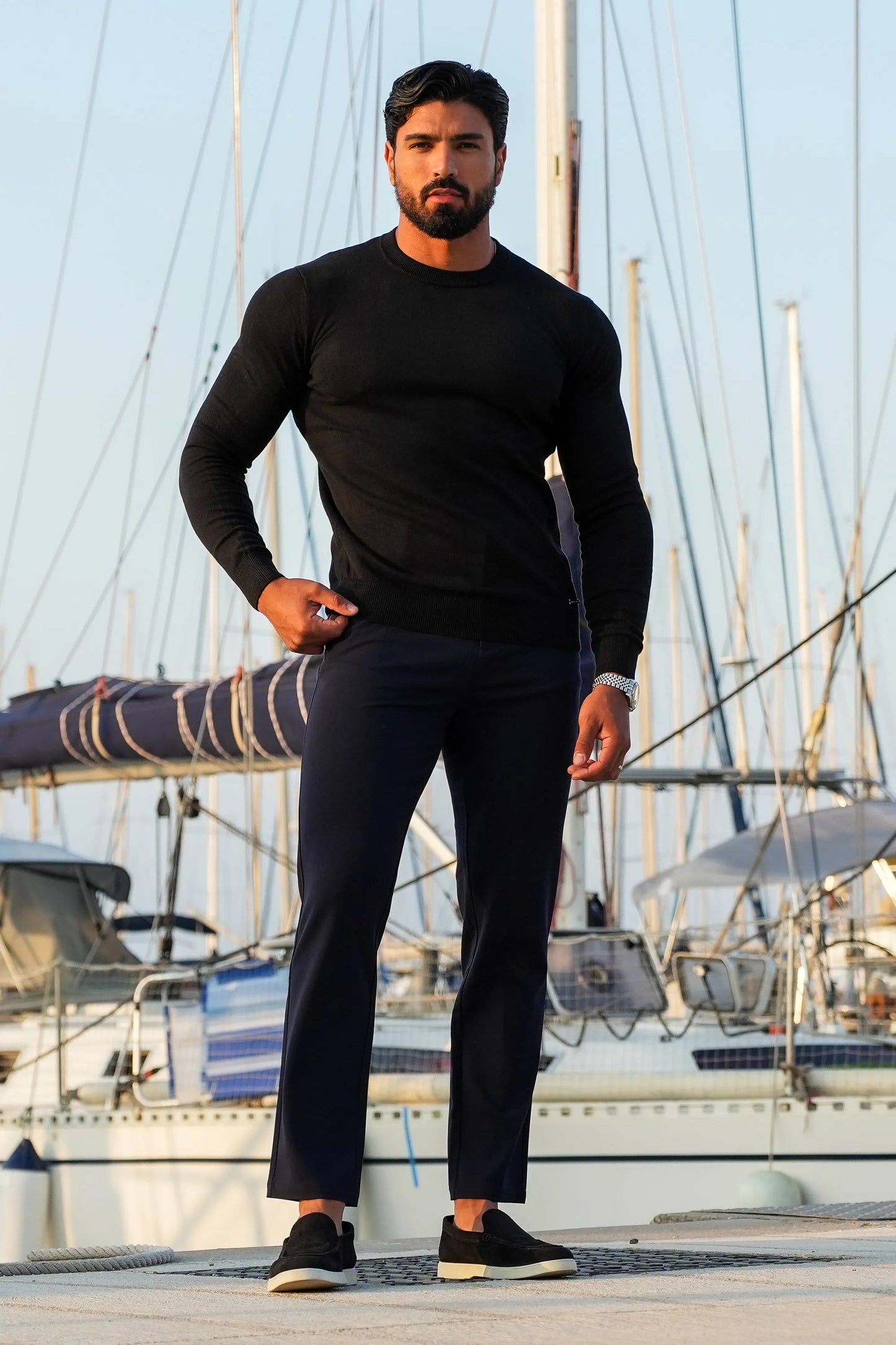 Santoni Classic Crewneck Sweater