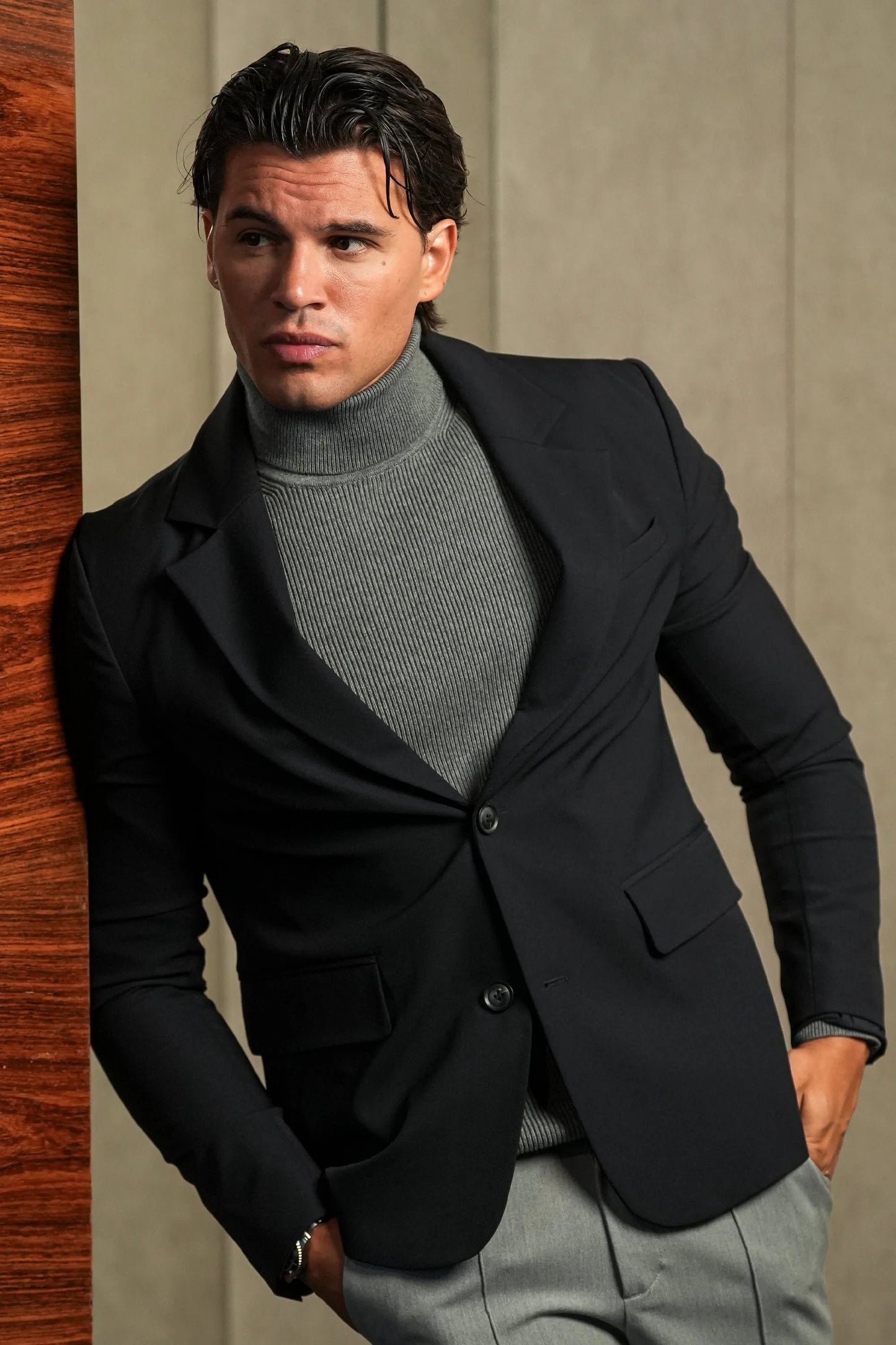 Renzo Classic Turtle Neck Sweater