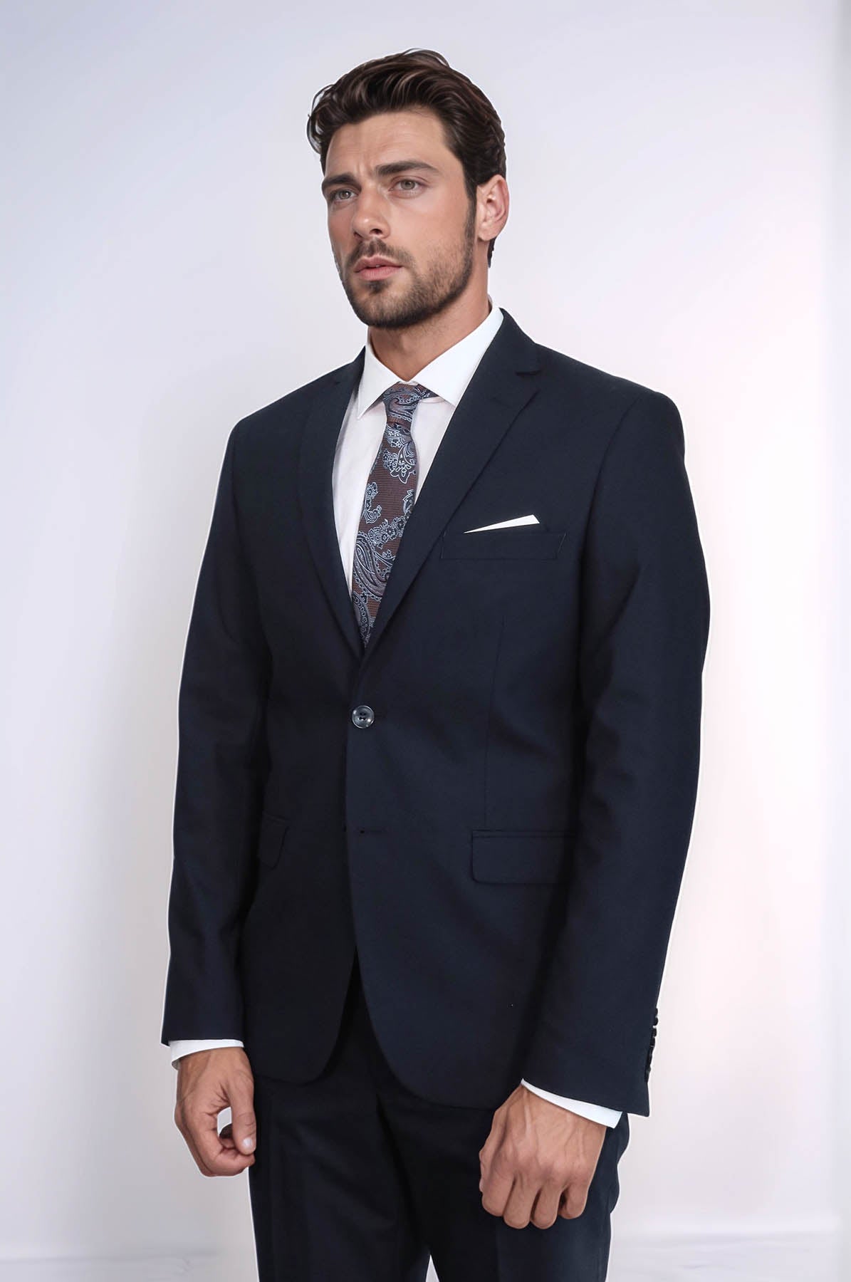 KOALA SYDNEY 2 Buttons 2 Piece Navy Blue Men Suit
