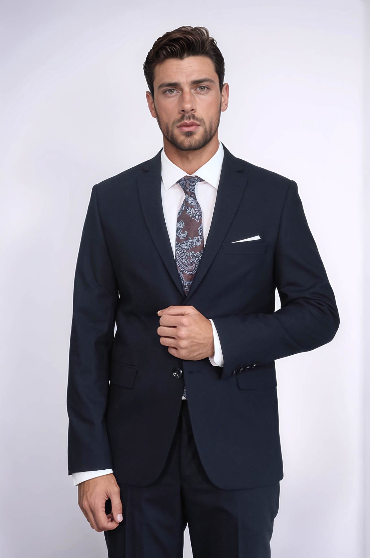 KOALA SYDNEY 2 Buttons 2 Piece Navy Blue Men Suit