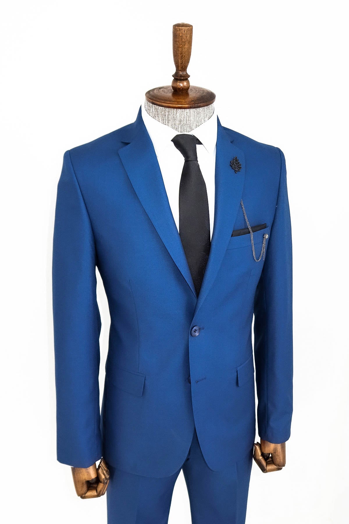 KOALA SYDNEY 2 Piece 2 Buttons Blue Men Suit -