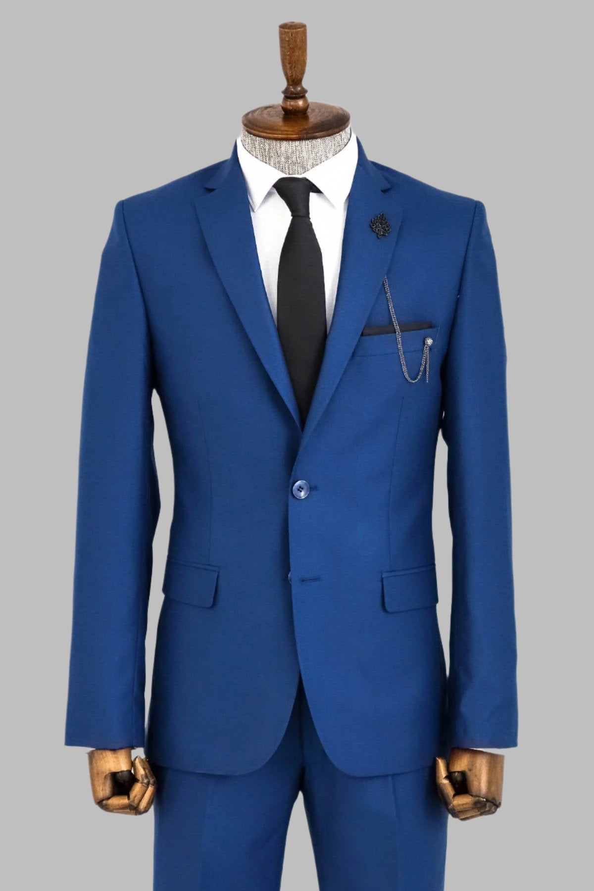 KOALA SYDNEY 2 Piece 2 Buttons Blue Men Suit -