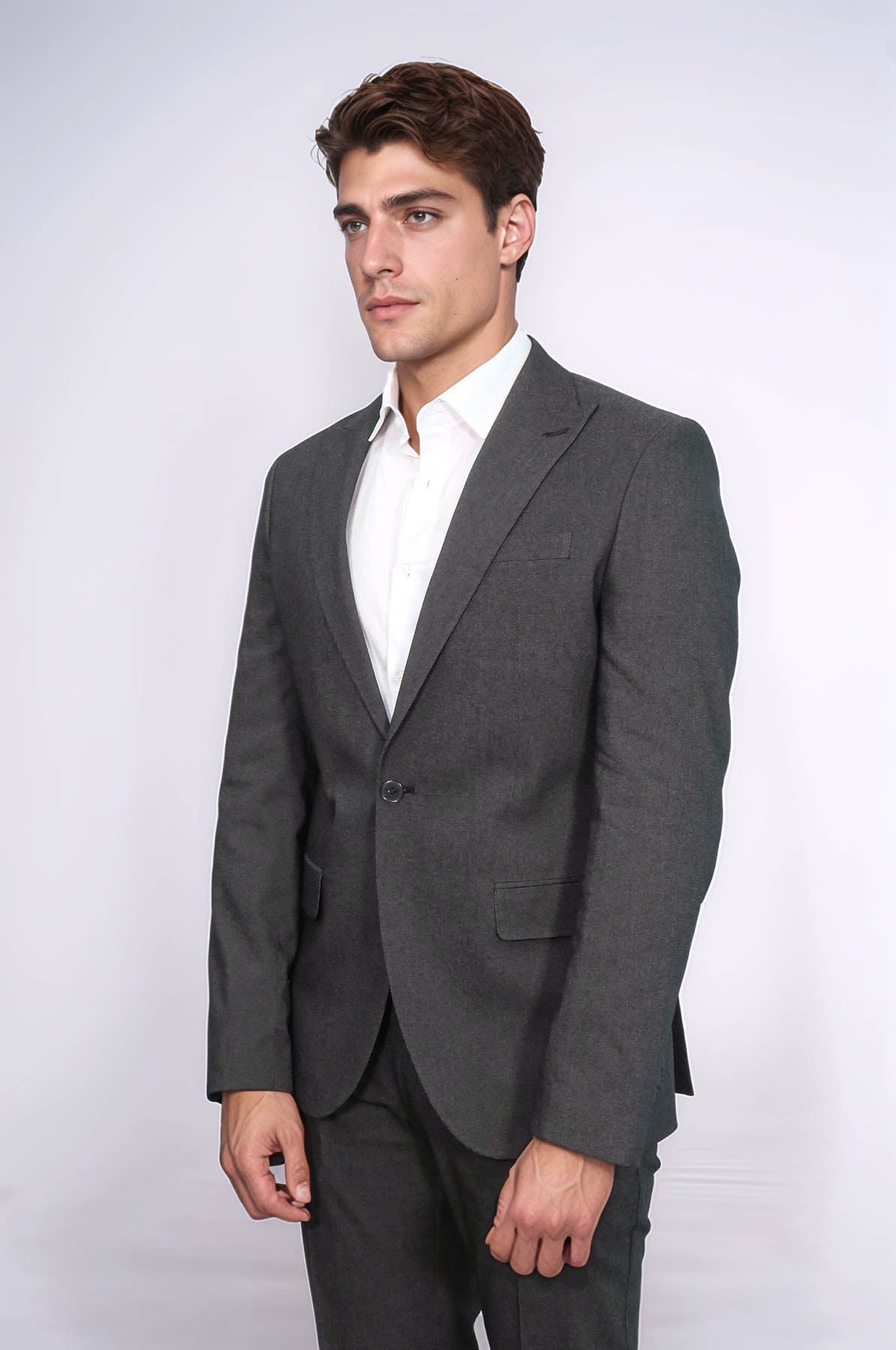 KOALA SYDNEY Single Buttons 2 Piece Black Men Suit -