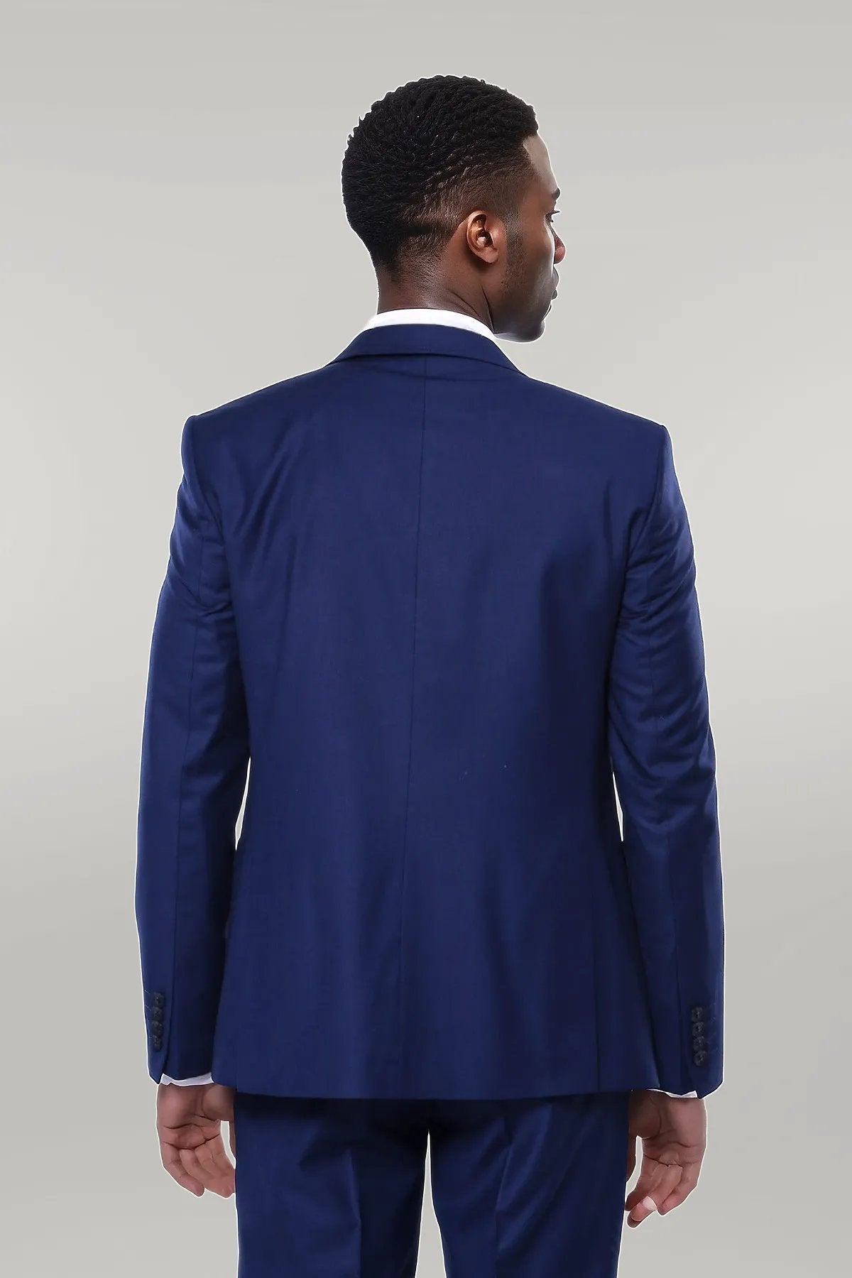 KOALA SYDNEY Plain Vested Navy Blue Men's Suit |