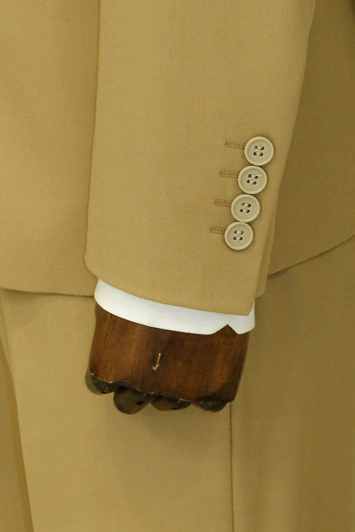 KOALA SYDNEY Tan Men's Plain Suit with Vest