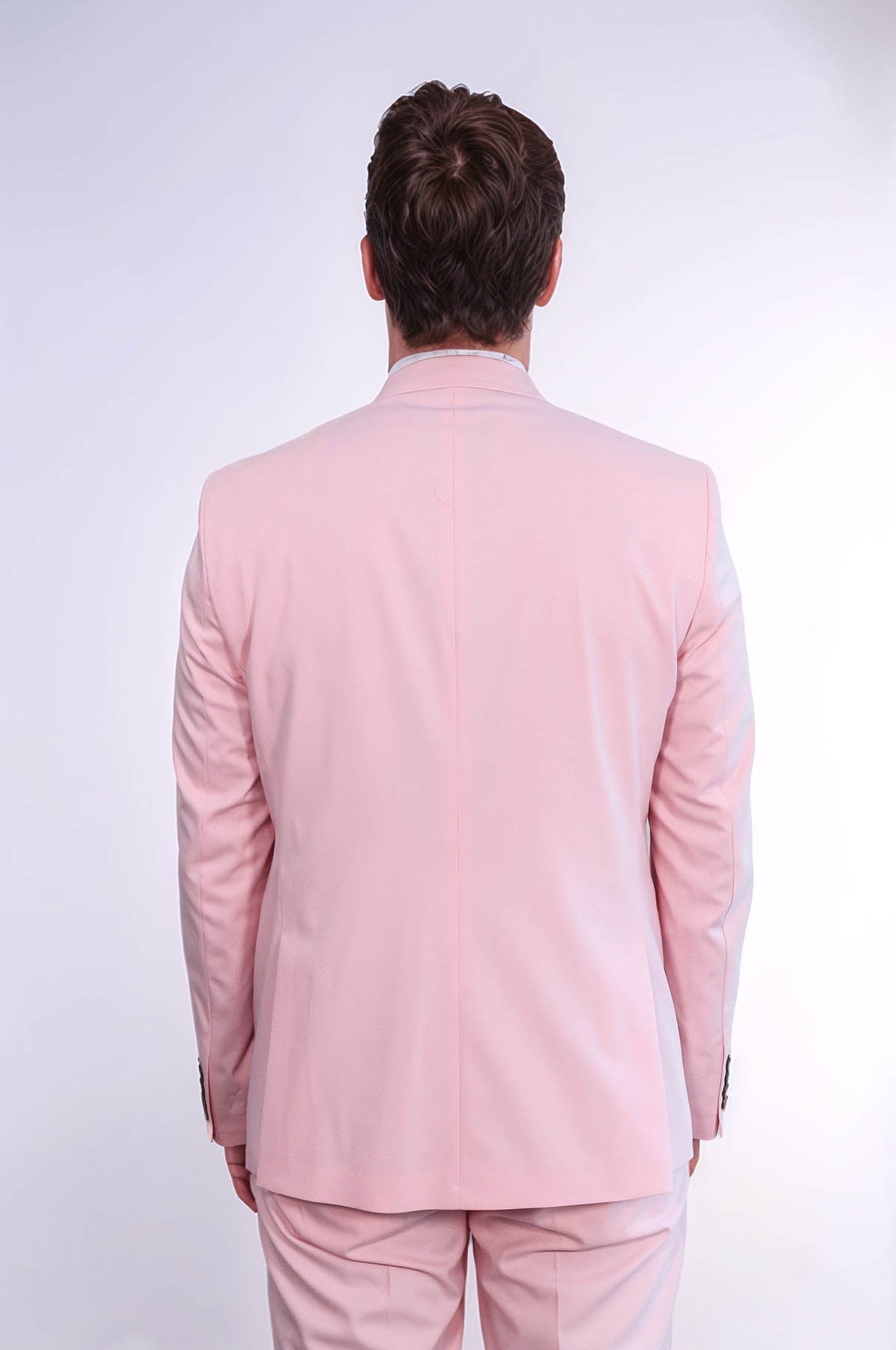 KOALA SYDNEY Pink Men's Plain Suit with Vest