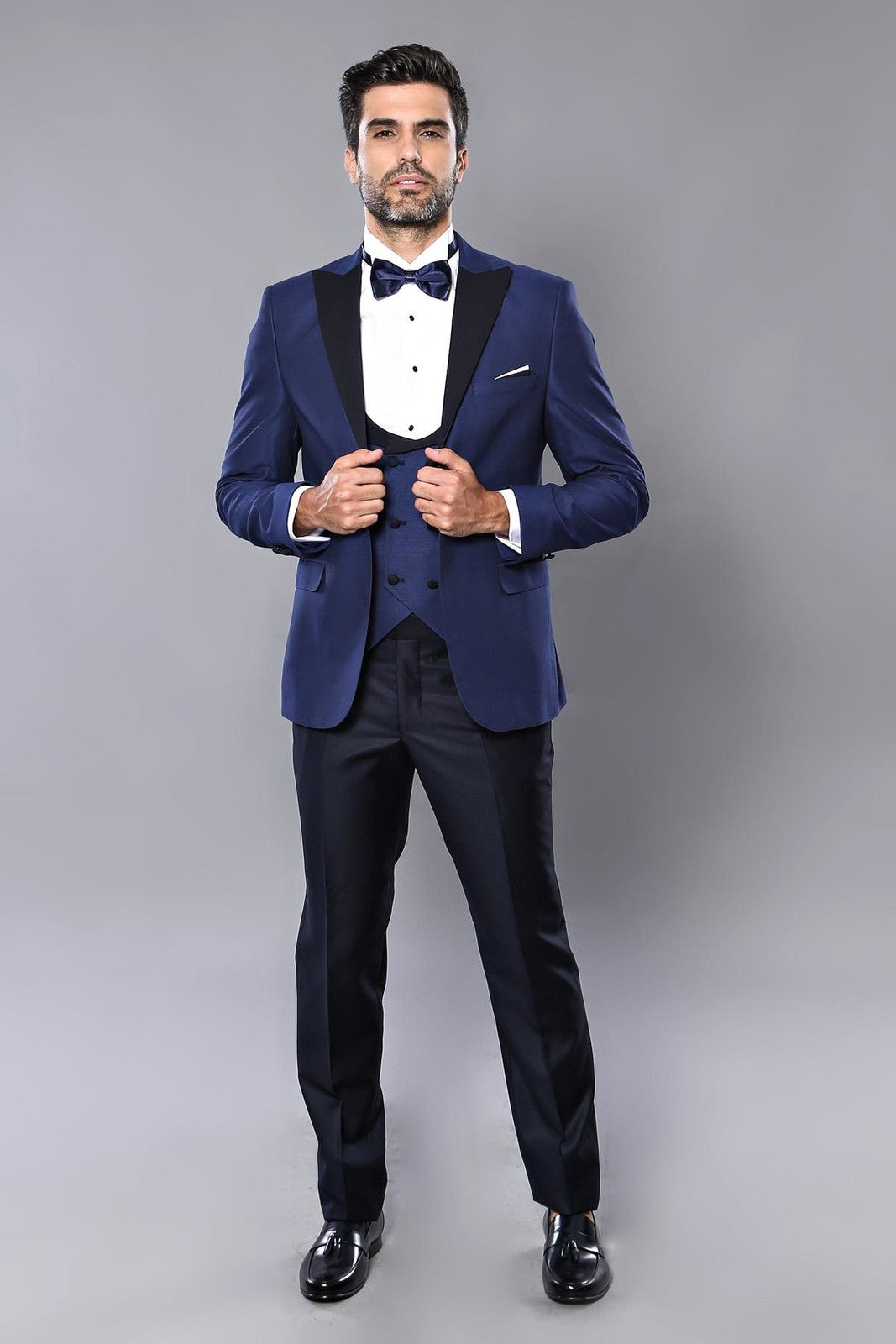 Navy Blue Men's Tuxedo
