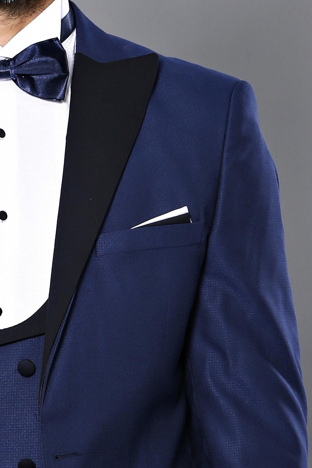 Navy Blue Men's Tuxedo