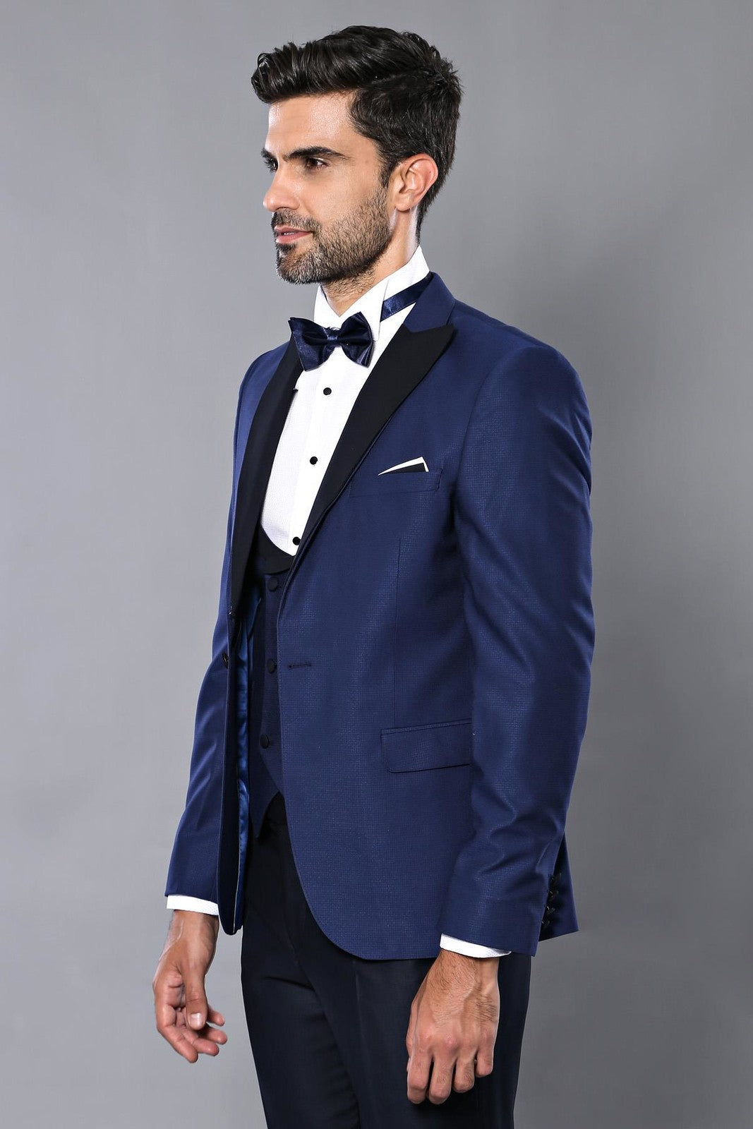 Navy Blue Men's Tuxedo