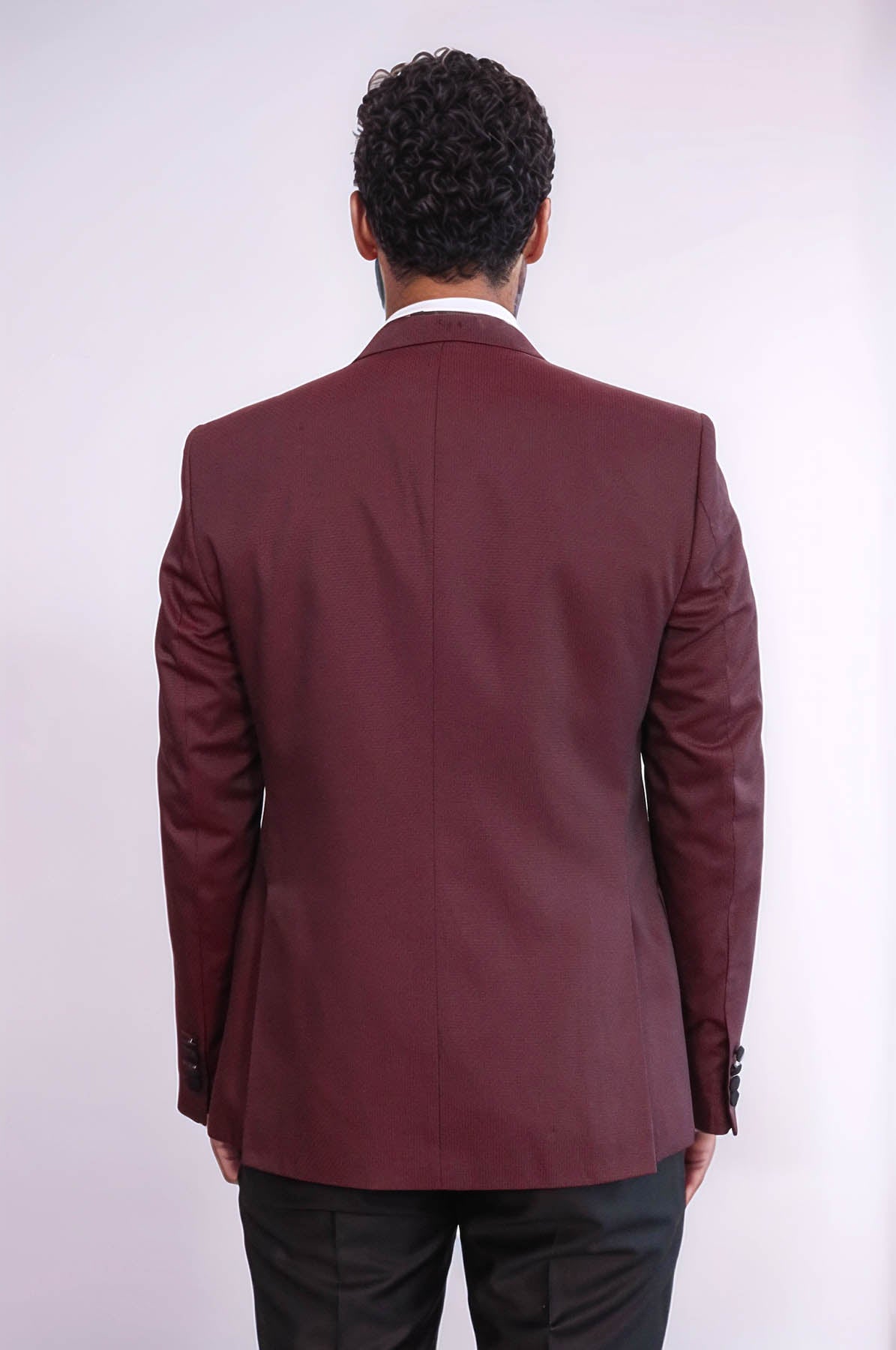 Claret Red Men's Tuxedo