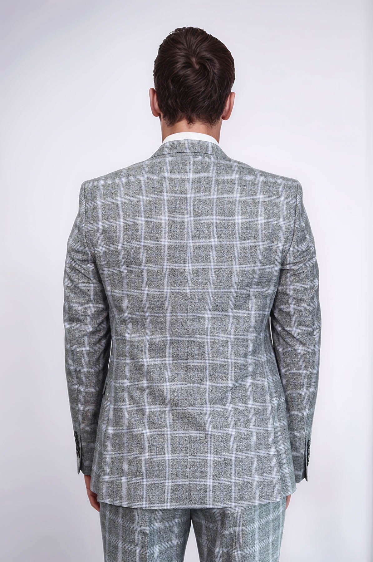 KOALA SYDNEY Double Breasted Grey Suit |