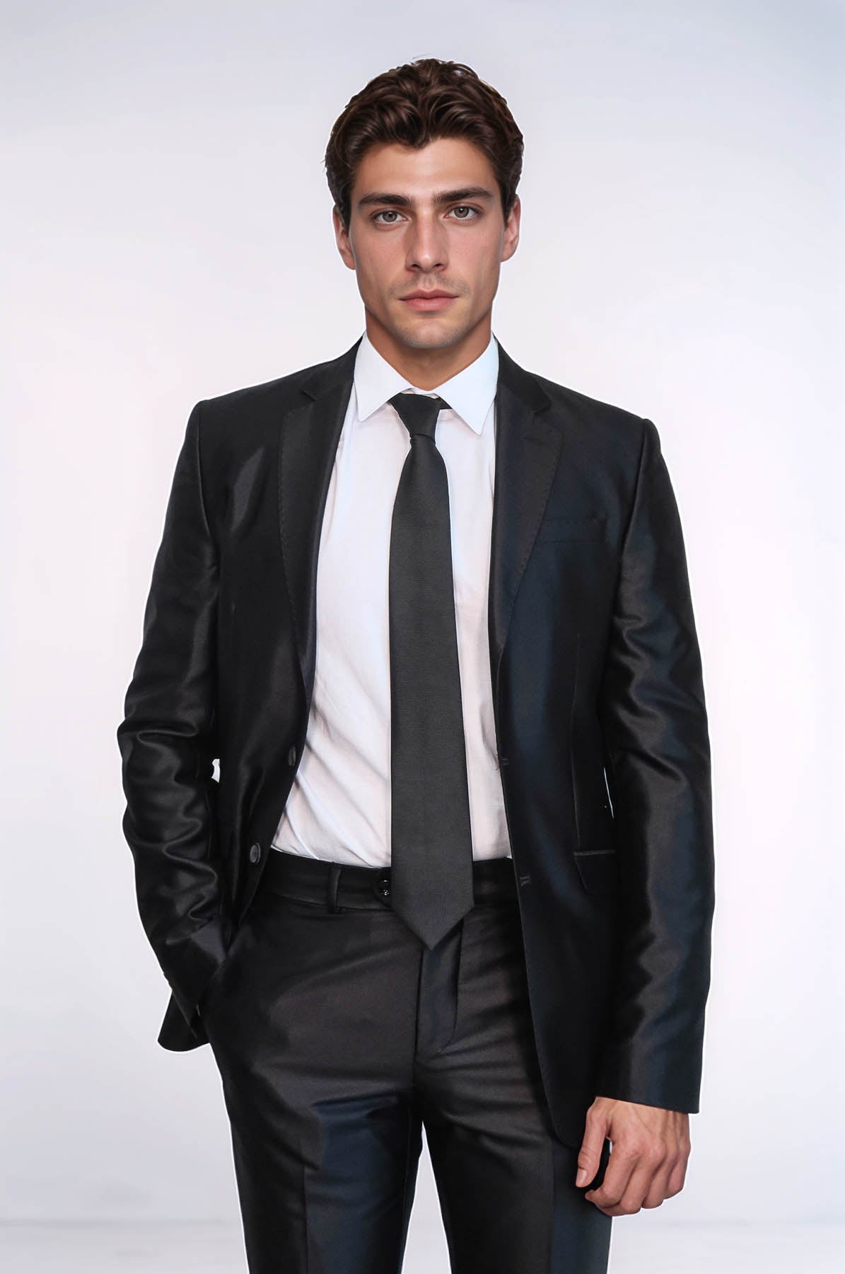 KOALA SYDNEY 8 Drop Shiny Black Suit -