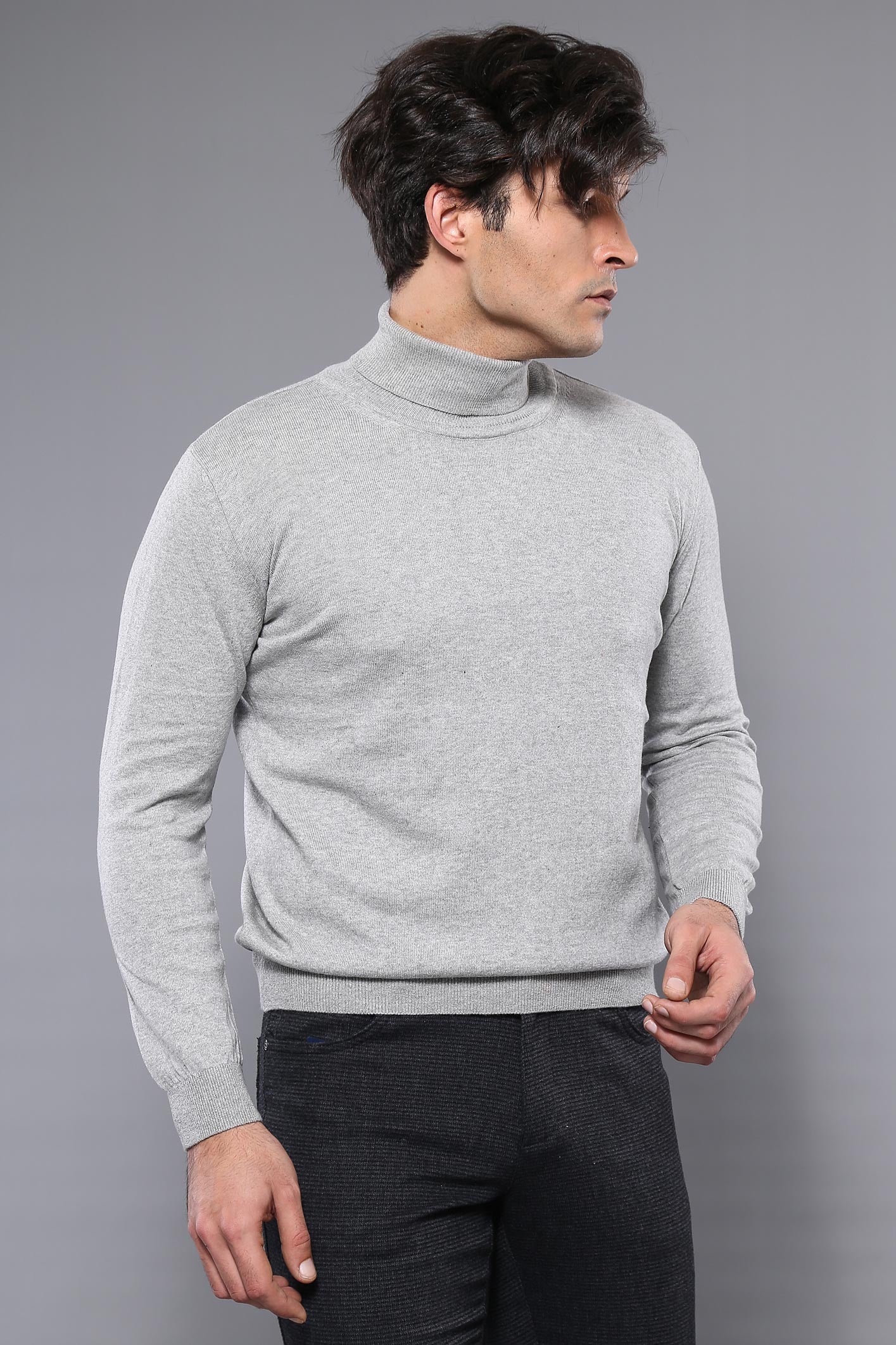 KOALA SYDNEY Turtleneck Grey Men Sweater
