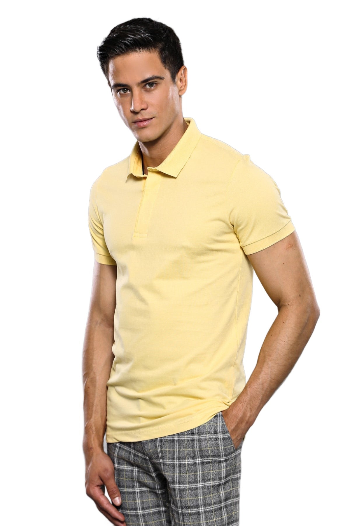 Polo Plain Yellow T-Shirt